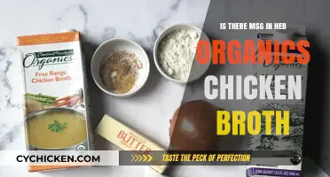 Exploring the Ingredients: MSG in HEB Organics Chicken Broth?