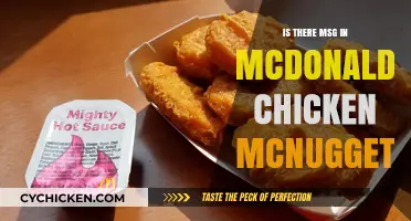 Does McDonald's Chicken McNuggets Contain MSG? The Truth Revealed