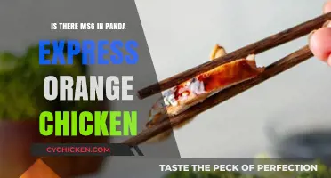Does Panda Express Orange Chicken Contain MSG? Unveiling the Truth