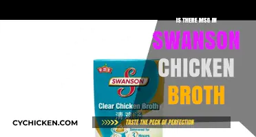 Unveiling the Truth: MSG in Swanson Chicken Broth