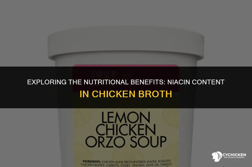 is there niacin in chicken broth