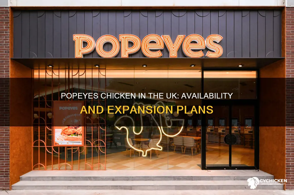 is there popeyes chicken in the uk