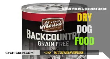 Merrick Dry Dog Food: Pork-Free?