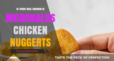 Is McDonald's Chicken Nuggets Made with Real Chicken? The Truth