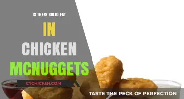 Uncovering the Truth: Solid Fat in Chicken McNuggets?
