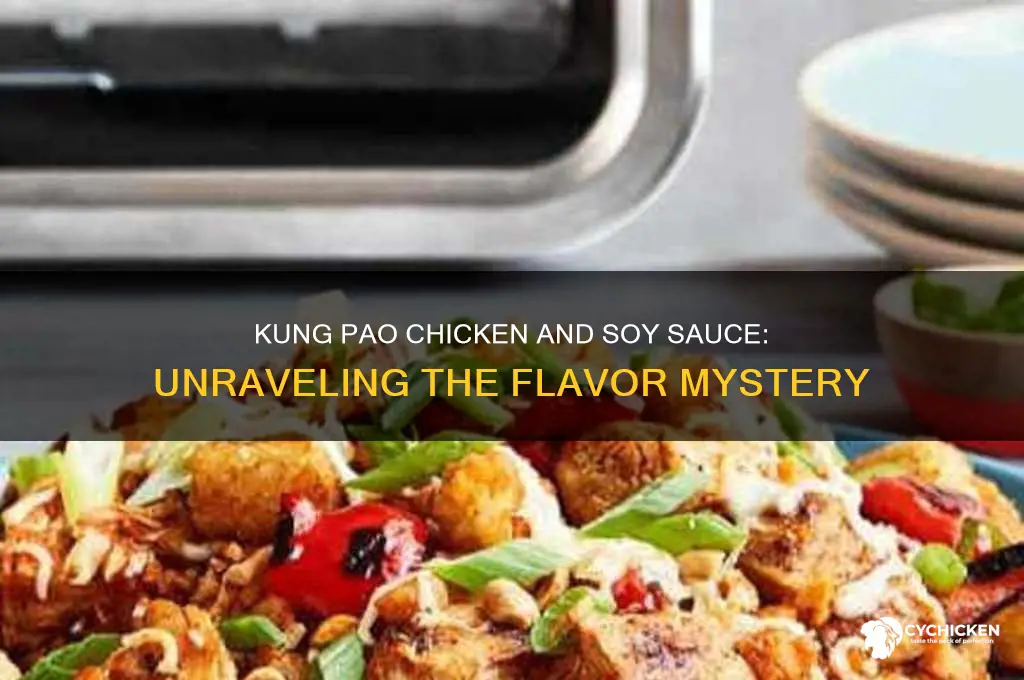 is there soy sauce in kung pao chicken