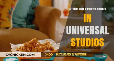 Popeyes Chicken: Still in Universal Studios?