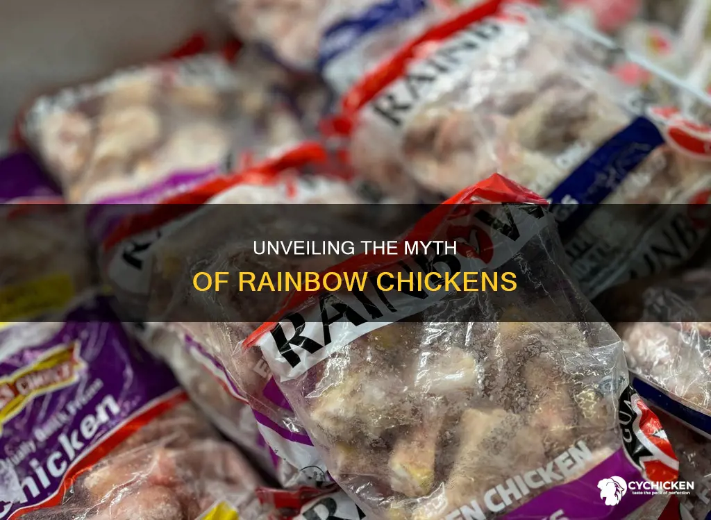 is there such a thing as a rainbow chicken
