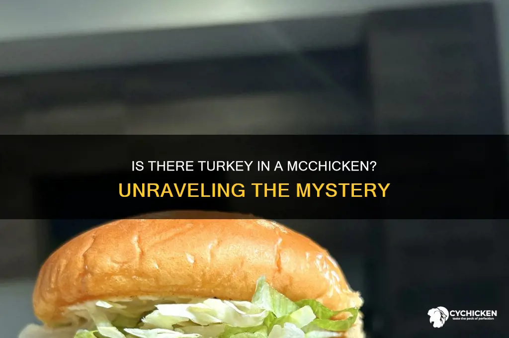 is there turkey in a mc chicken
