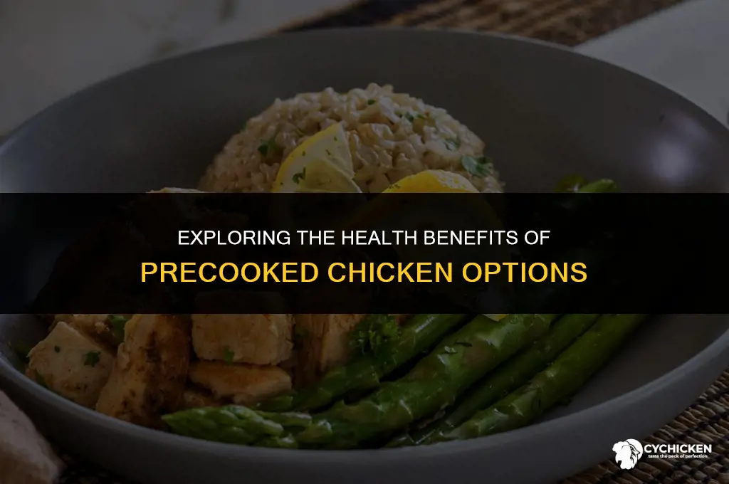 is therr healthy precooked chicken