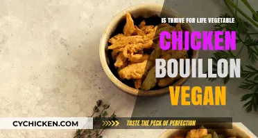 Is Thrive for Life Vegetable Chicken Bouillon Vegan? Find Out Here