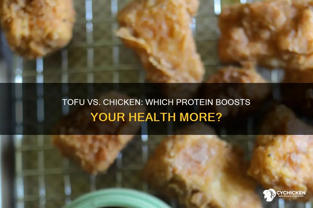 is tofu better for you than chicken