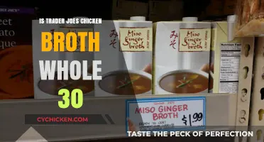 Trader Joe's Chicken Broth: A Whole30-Compliant Option?