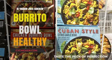 Unveiling the Healthiness of Trader Joe's Chicken Burrito Bowl