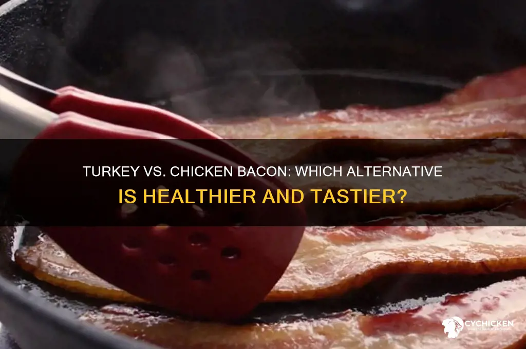 is turkey bacon better than chicken bacon