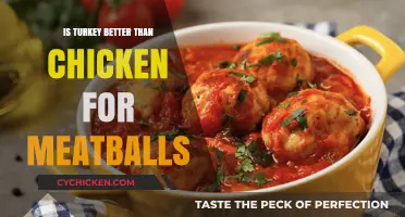 Turkey vs. Chicken: Which Makes the Best Meatballs?