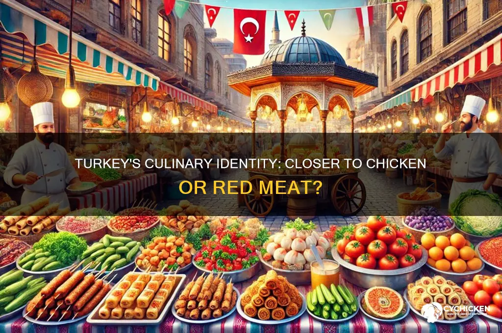 is turkey closer to chicken or meat