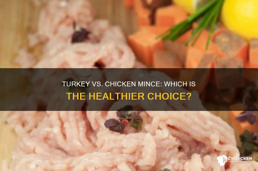 is turkey mince better than chicken mince