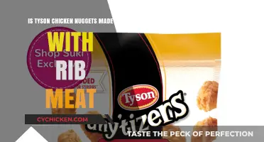 Are Tyson Chicken Nuggets Made with Rib Meat? The Truth