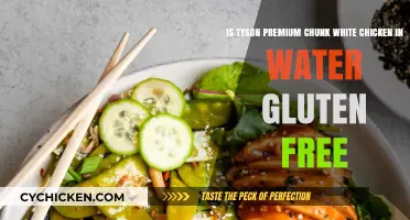 Gluten-Free Chicken: Tyson's Premium Chunk White Chicken