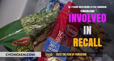 Tyson Chicken Tenderloins: Southern Style Recall