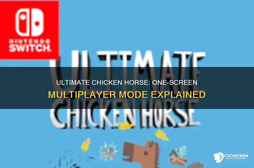 is ultimate chicken horse multiplayer on one screen