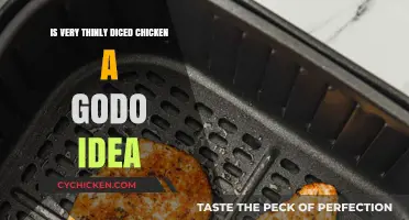 Thinly Diced Chicken: A Culinary Win or Recipe Risk?