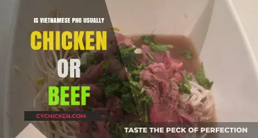 Vietnamese Pho: Chicken or Beef? Unraveling the Traditional Base