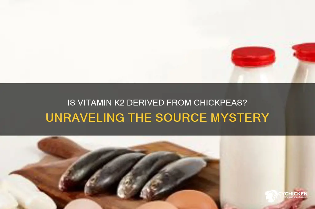 is vit k2 made out of chick chickpeas
