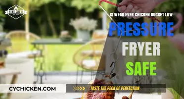 Is Wear Ever Chicken Bucket Low-Pressure Fryer Safe?