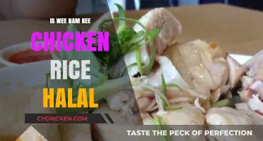 Is Wee Nam Kee Chicken Rice Halal? Exploring the Facts