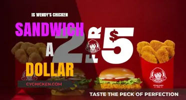 Wendy's Chicken Sandwich: Still a Dollar Menu Deal?