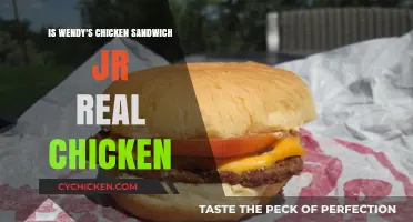 Is Wendy's Jr. Chicken Sandwich Real Chicken? Uncovering the Truth
