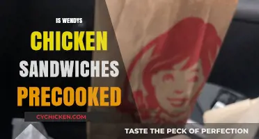 Are Wendy's Chicken Sandwiches Precooked? Uncovering the Truth