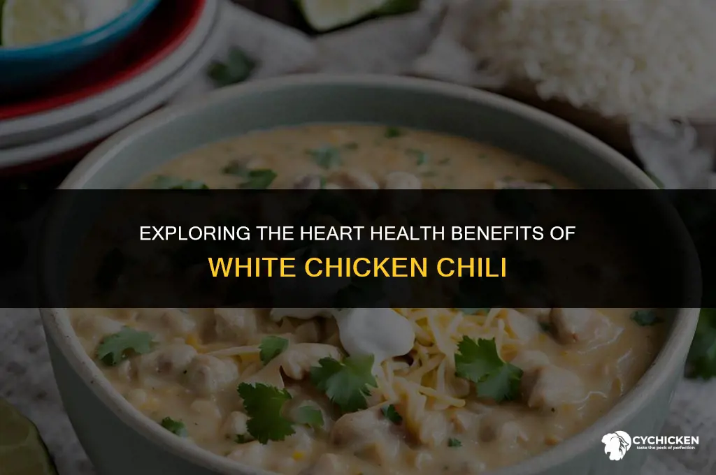 is white chicken chili heart healthy