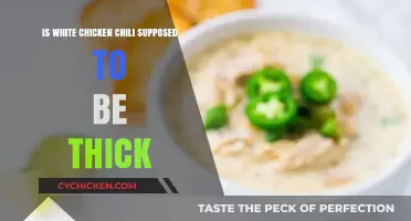 Is White Chicken Chili Supposed to Be Thick? Texture Secrets Revealed