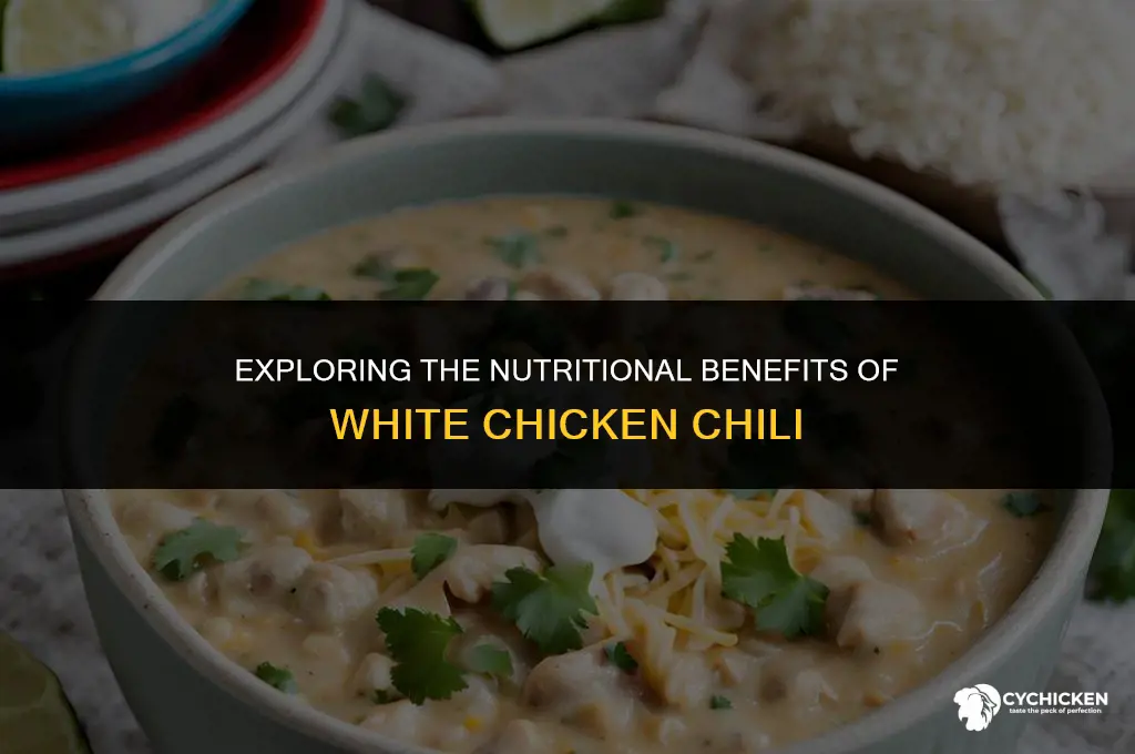 is white chicken chilli healthy