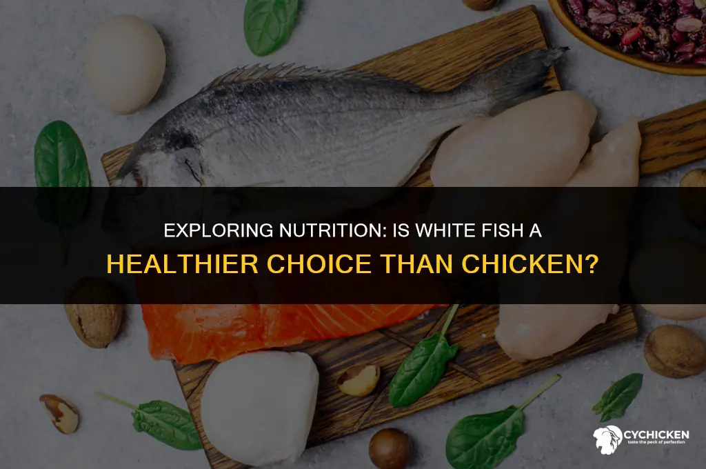 is white fish healthier than chicken