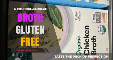 Savoring Health: Is Whole Foods 365 Chicken Broth Gluten-Free?