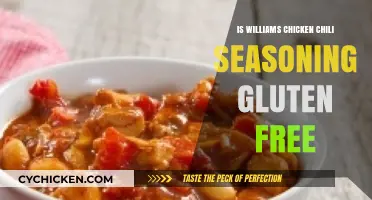 Is Williams Chicken Chili Seasoning Gluten-Free? Find Out Here