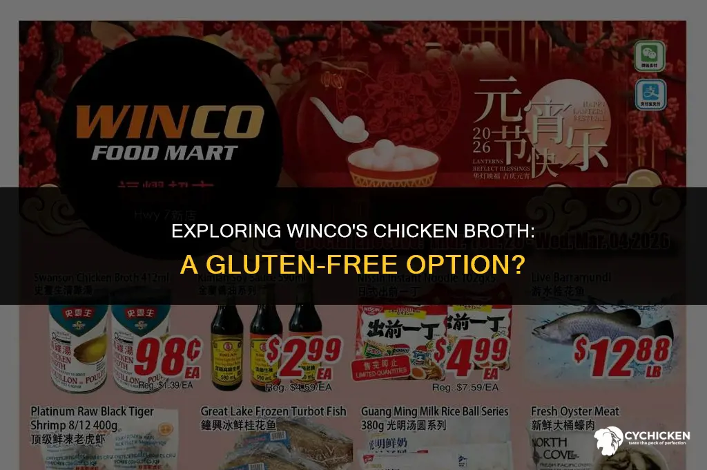 is winco chicken broth gluten free