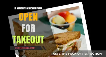 Wright's Chicken Farm Takeout: Current Status and Ordering Options