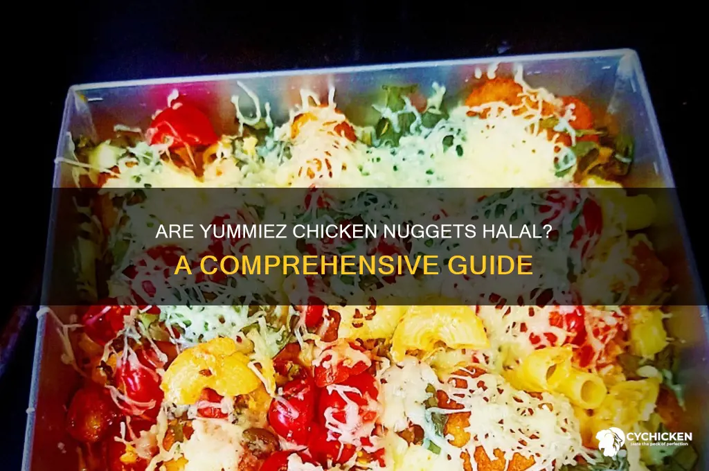 is yummiez chicken nuggets halal
