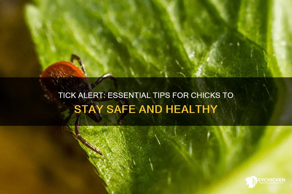 may be tick on some of you chicks