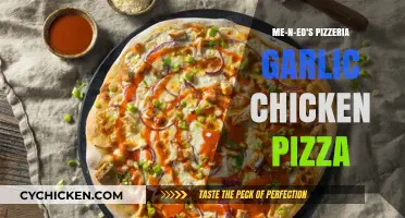 Me-n-Ed's Garlic Chicken Pizza: A Flavorful Twist on Classic Comfort