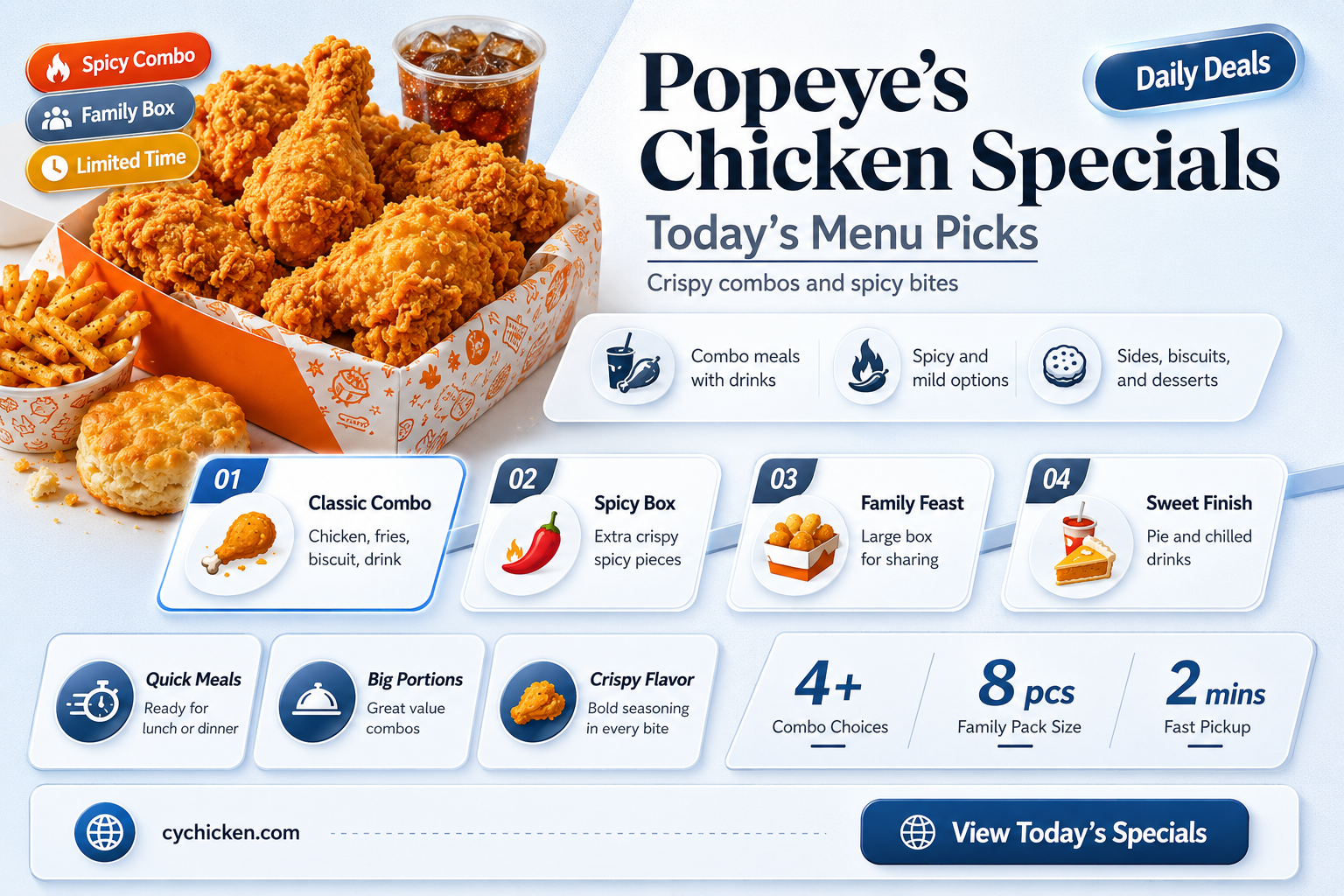 are there any specials at popeye