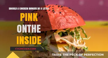 Is It Safe to Eat Pink Chicken Burgers?