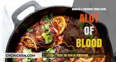 Is It Normal for Chicken Thighs to Have Visible Blood?