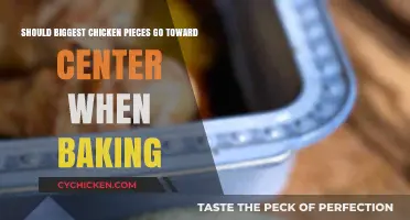 Baking Chicken: Bigger Pieces, Center Stage?