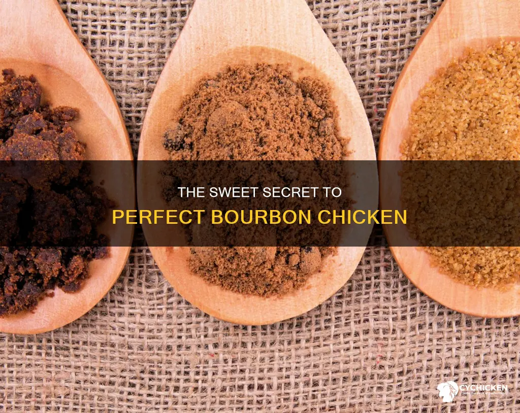 should bourbon chicken have light or dark brown sugar